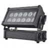 IP65 Waterproof FLOOD LED 12x15W RGBWA UV 6in1